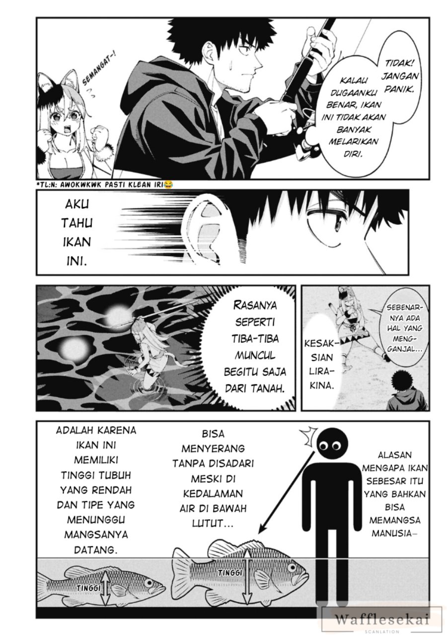 Baca Tsurizao Hitotsu de Isekai Hourou - Chapter 3.2 halaman 2