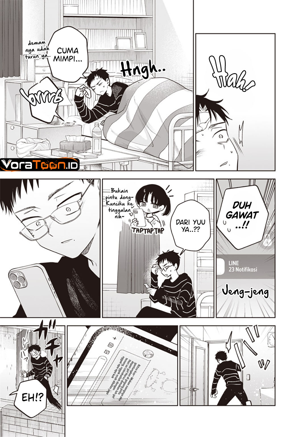 Tsuzura-Senpai wa Motokano Dakara Chapter 10 - Page 8