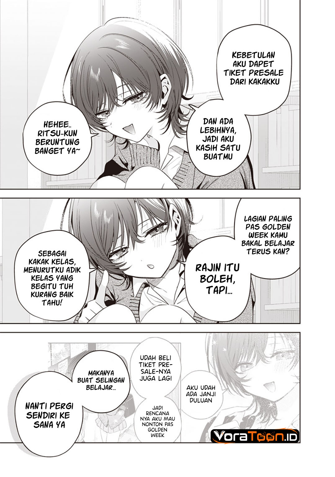 Tsuzura-Senpai wa Motokano Dakara Chapter 8 - Page 10