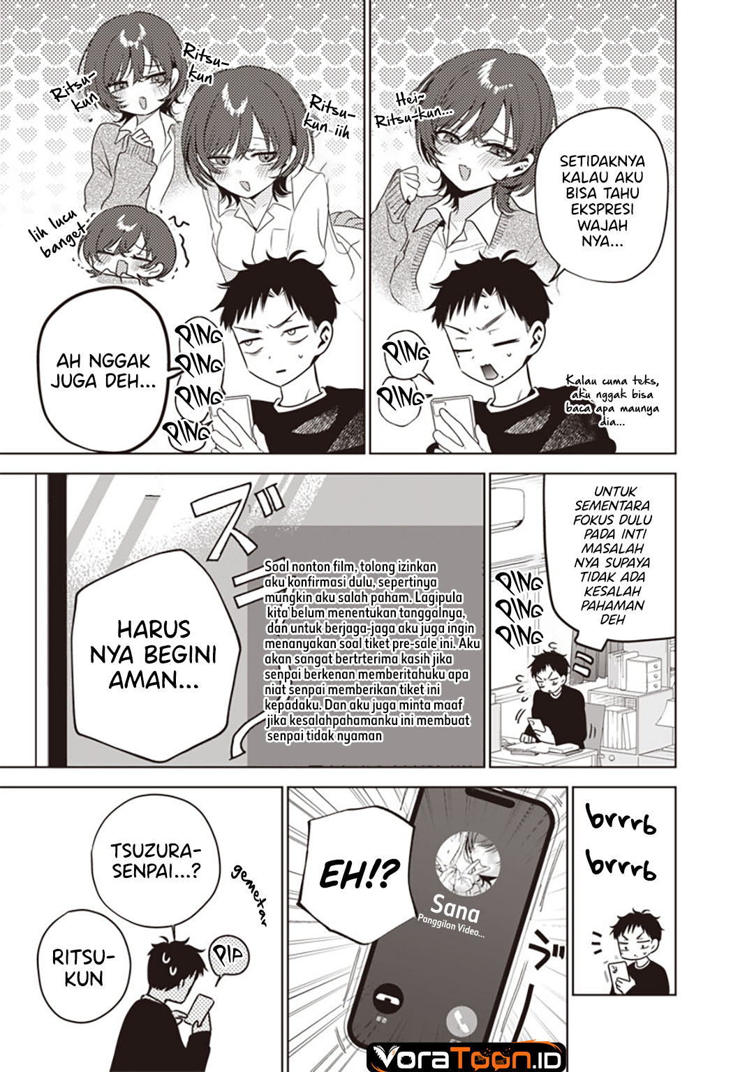 Tsuzura-Senpai wa Motokano Dakara Chapter 9 - Page 6