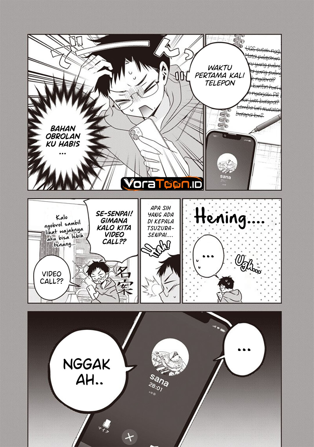 Tsuzura-Senpai wa Motokano Dakara Chapter 9 - Page 8