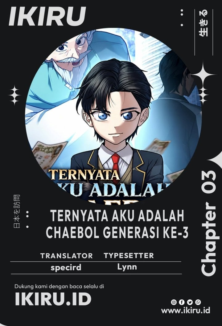 Baca Turns Out to Be a Third-Generation Chaebol Chapter 3 Bahasa Indonesia page 6