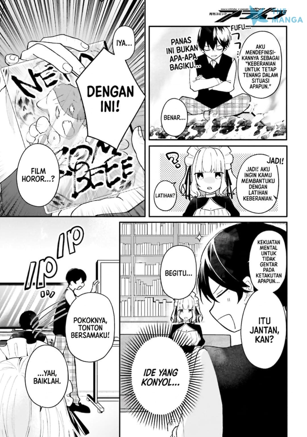 Baca Uchi no Maid ga Class no Suki na Ko ni Nite Iru - Chapter 1 halaman 12