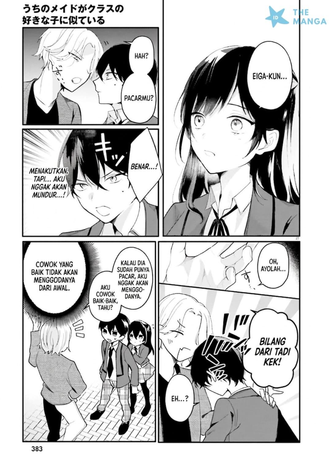 Baca Uchi no Maid ga Class no Suki na Ko ni Nite Iru - Chapter 1 halaman 25