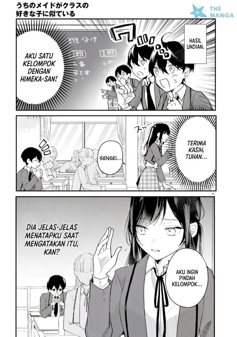 Baca Uchi no Maid ga Class no Suki na Ko ni Nite Iru - Chapter 2 halaman 4