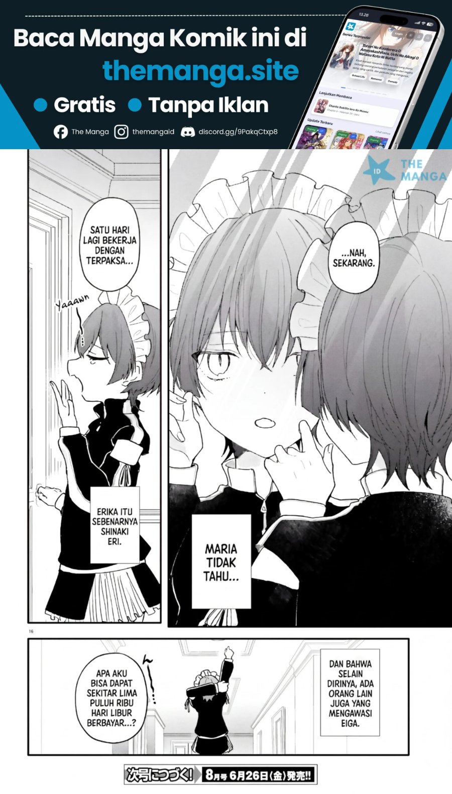 Baca Uchi no Maid ga Class no Suki na Ko ni Nite Iru - Chapter 3 halaman 17