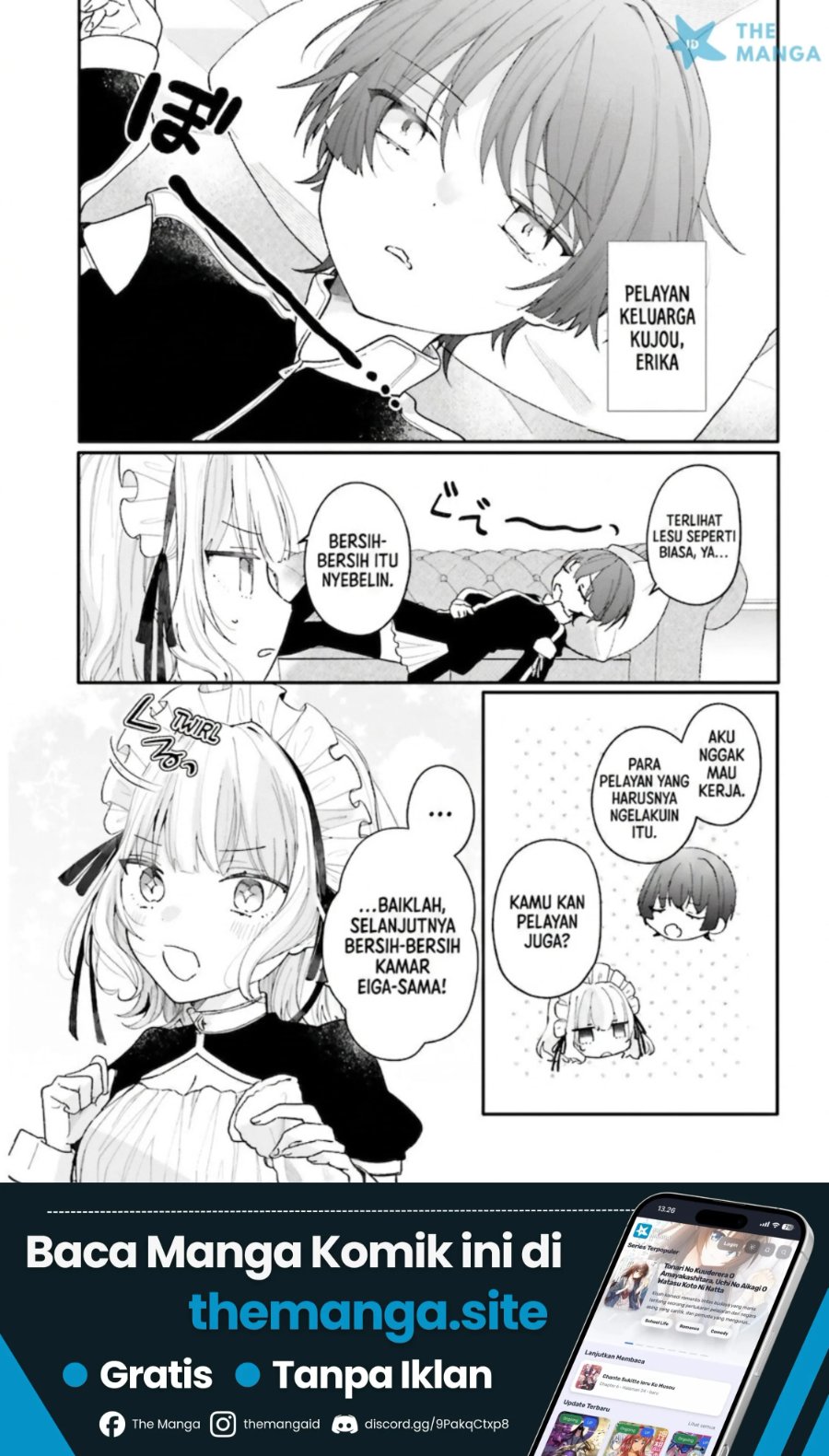 Baca Uchi no Maid ga Class no Suki na Ko ni Nite Iru - Chapter 3 halaman 2