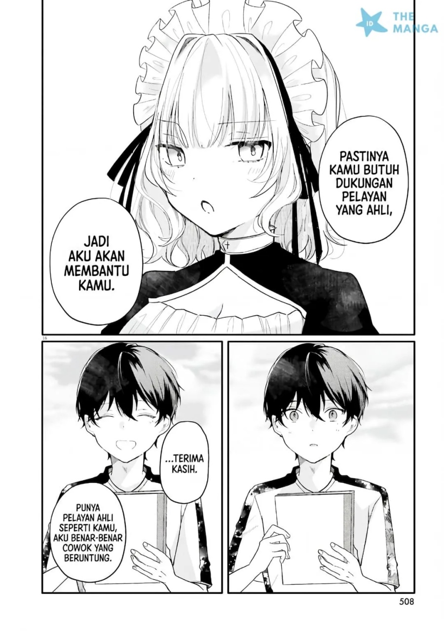 Baca Uchi no Maid ga Class no Suki na Ko ni Nite Iru - Chapter 4 halaman 17