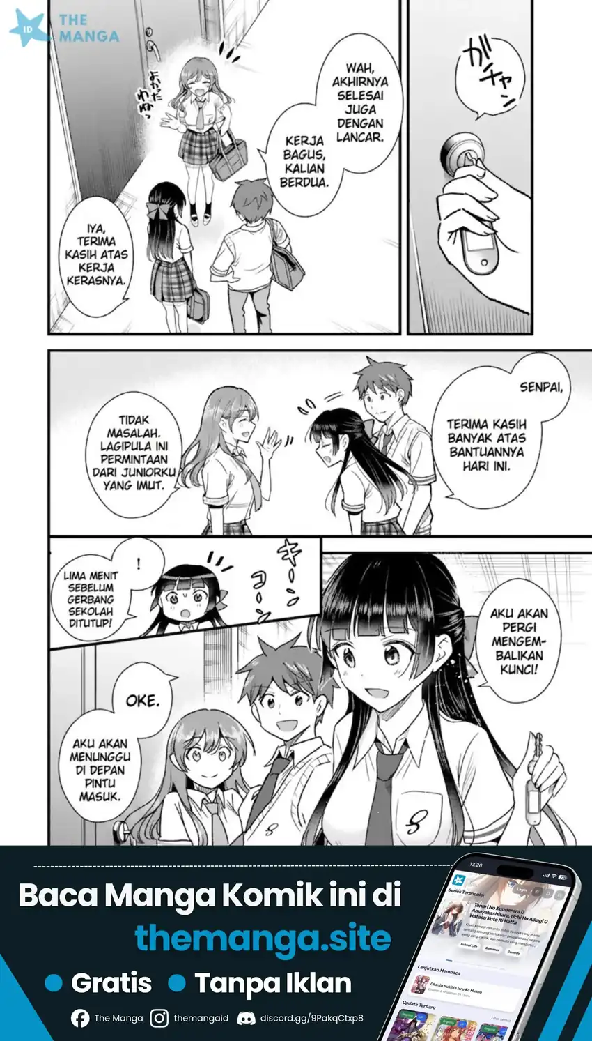 Baca Uchi no Seiso-kei Iinchou ga Katsute Chuunibyou Idol Datta Koto wo Ore Dake ga Shitteiru. - Chapter 10.2 halaman 2