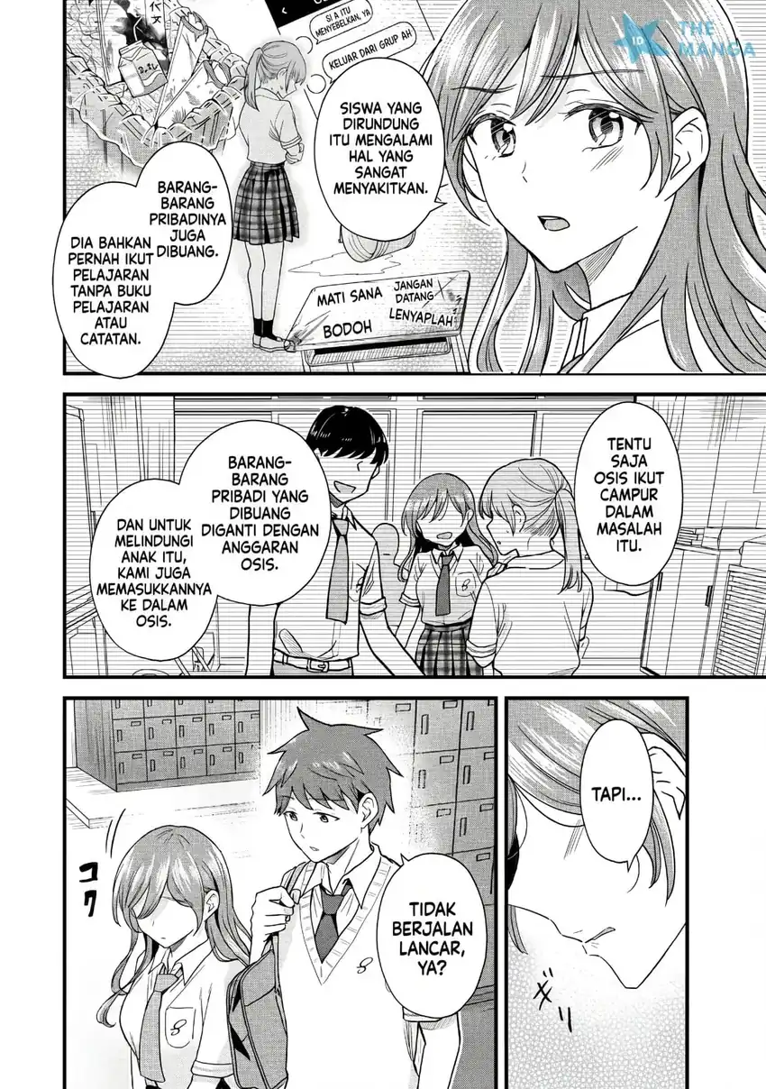 Baca Uchi no Seiso-kei Iinchou ga Katsute Chuunibyou Idol Datta Koto wo Ore Dake ga Shitteiru. - Chapter 10.2 halaman 6