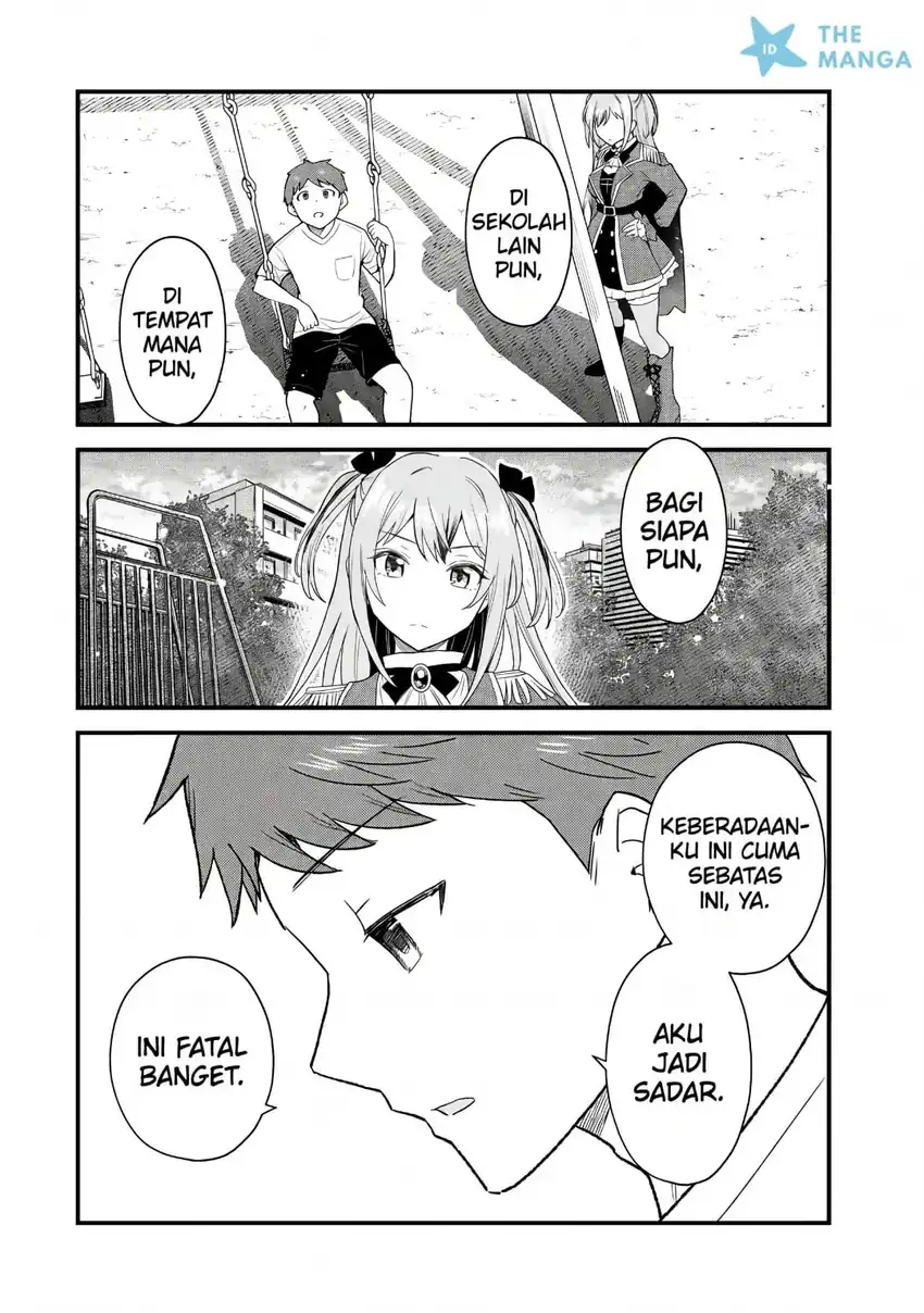 Baca Uchi no Seiso-kei Iinchou ga Katsute Chuunibyou Idol Datta Koto wo Ore Dake ga Shitteiru. - Chapter 11.1 halaman 11