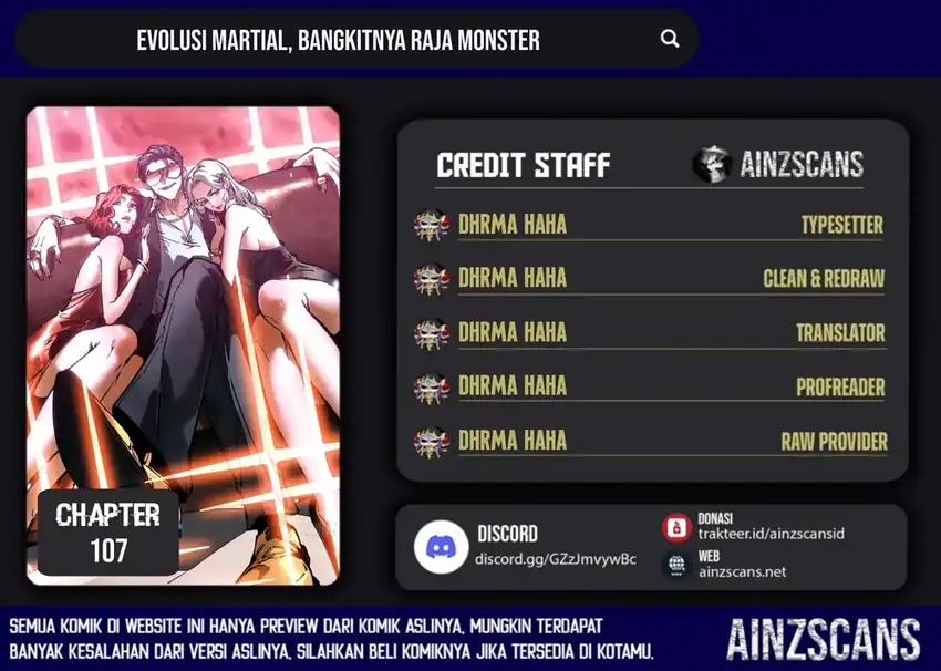 Baca Ultimate Martial Evolution: Begin by Awakening the King of Monsters - Chapter 107 halaman 1