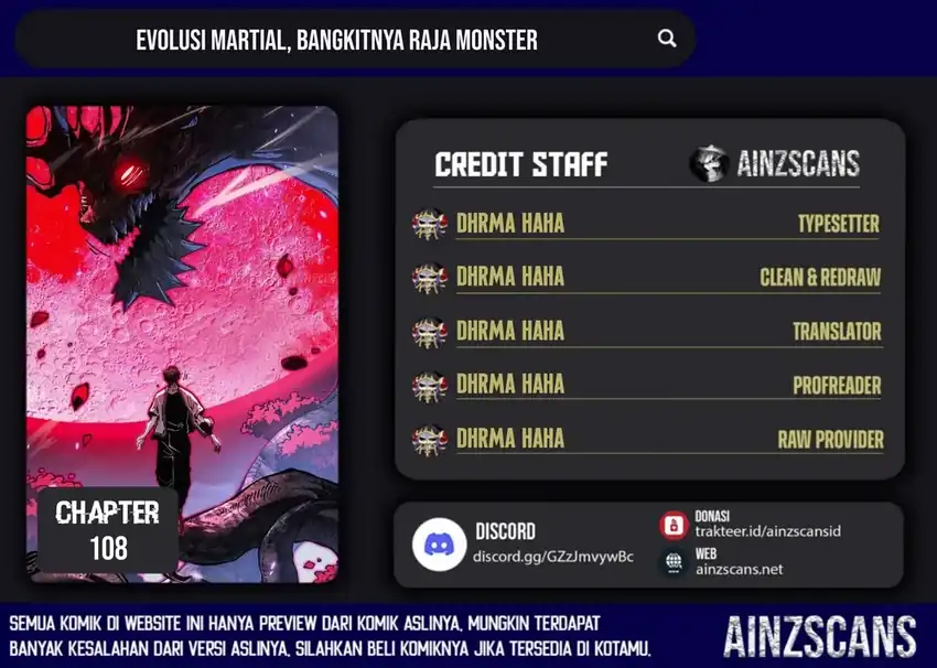 Baca Ultimate Martial Evolution: Begin by Awakening the King of Monsters - Chapter 108 halaman 1