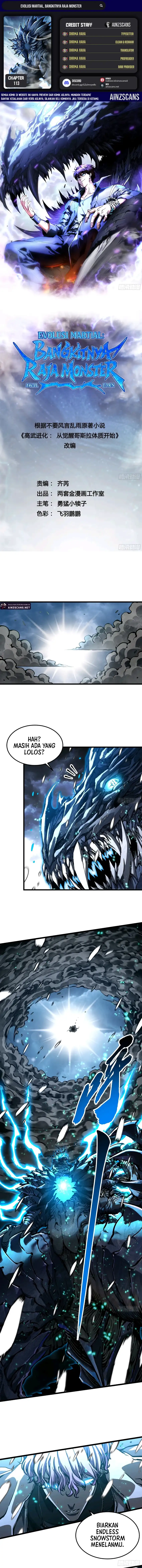 Baca Ultimate Martial Evolution: Begin by Awakening the King of Monsters - Chapter 113 halaman 1