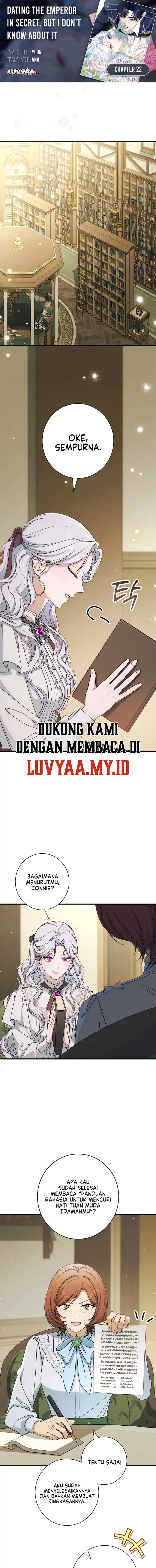 Baca Unbeknownst to Me, I am Secretly Dating the Emperor - Chapter 22 halaman 1