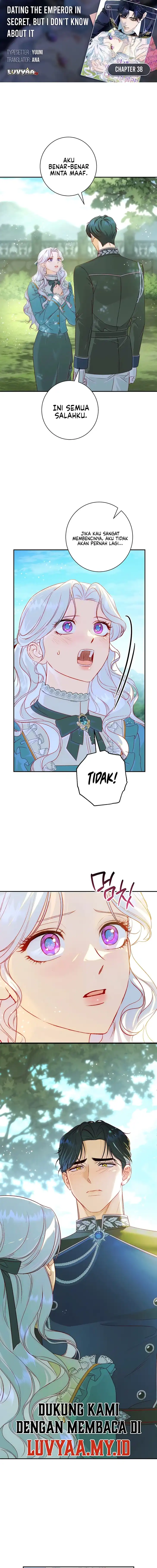 Unbeknownst to Me, I am Secretly Dating the Emperor Chapter 38 - Page 1