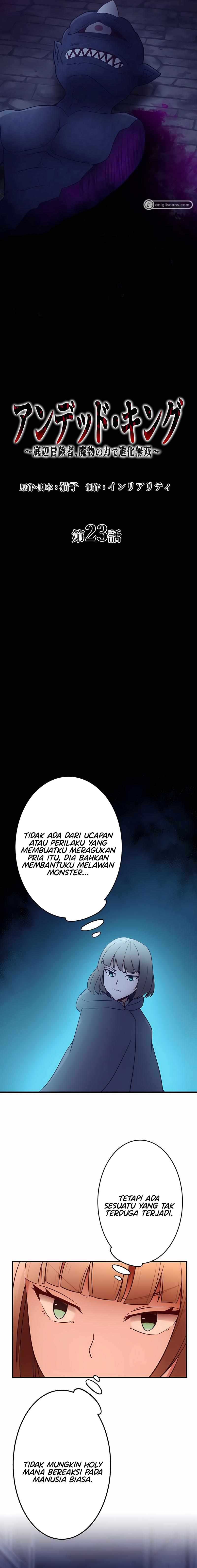 Baca Undead King ~Teihen Bouken-sha, Mamono no Chikara de Shinka Musou~ - Chapter 23 halaman 3