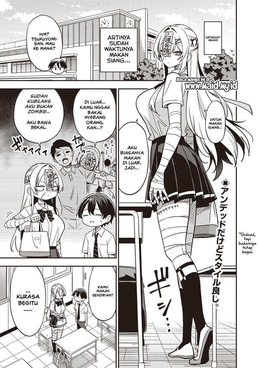 Baca Undead-san no Bukiyou na Seishun - Chapter 3.1 halaman 3