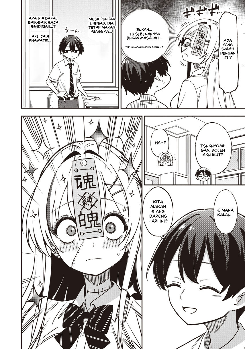 Baca Undead-san no Bukiyou na Seishun - Chapter 3.1 halaman 4