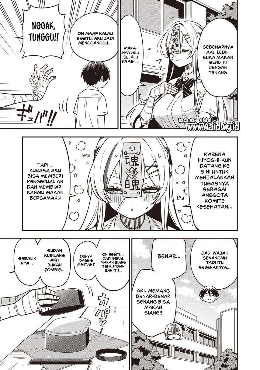 Baca Undead-san no Bukiyou na Seishun - Chapter 3.1 halaman 7