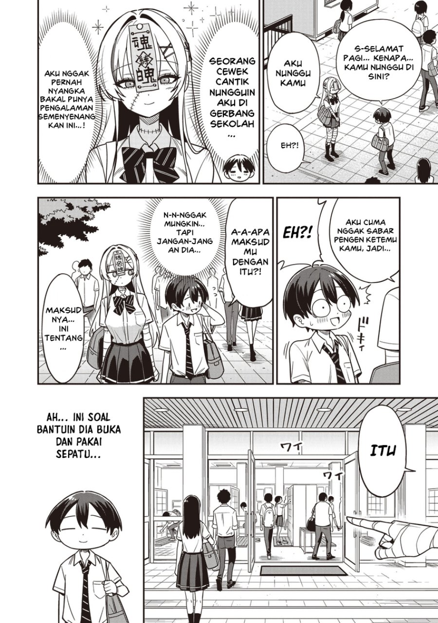 Baca Undead-san no Bukiyou na Seishun - Chapter 4.1 halaman 4