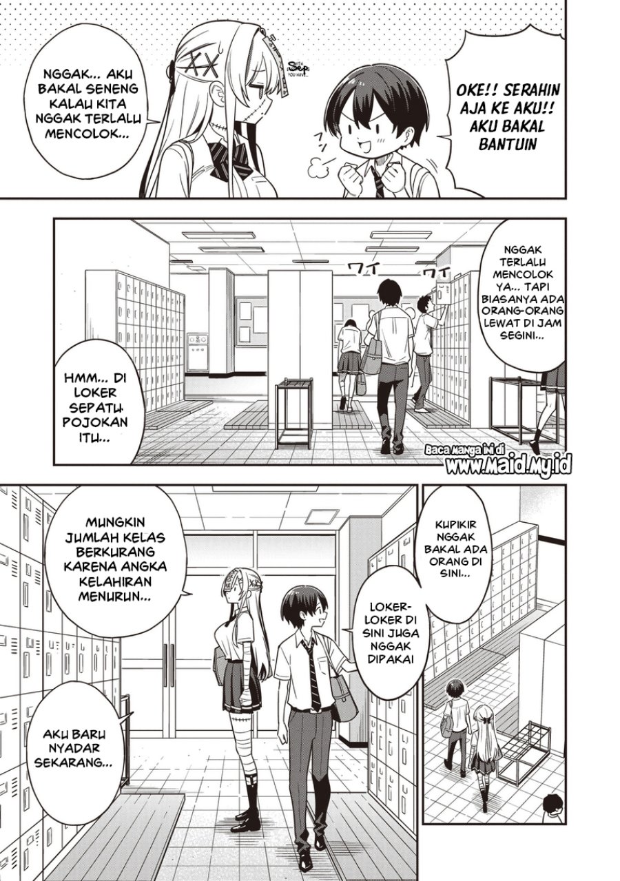 Baca Undead-san no Bukiyou na Seishun - Chapter 4.1 halaman 7