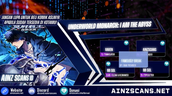 Underworld Monarch: I Am the Abyss Chapter 2 - Page 1