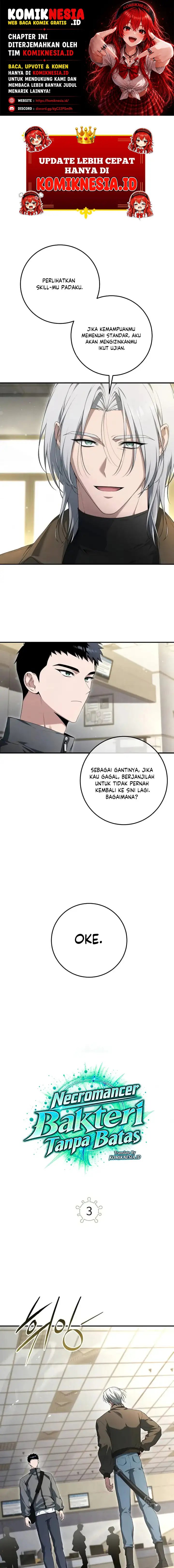 Unlimited Bacteria Magician Chapter 3 - Page 1