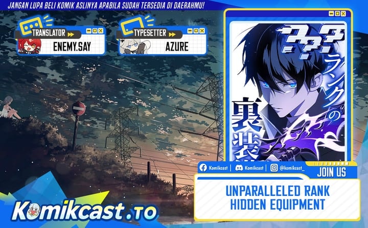 Baca Unparalleled ??? Rank Hidden Equipment - Chapter 89 halaman 1