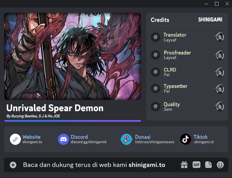 Baca Unrivaled Spear Demon - Chapter 47 halaman 1