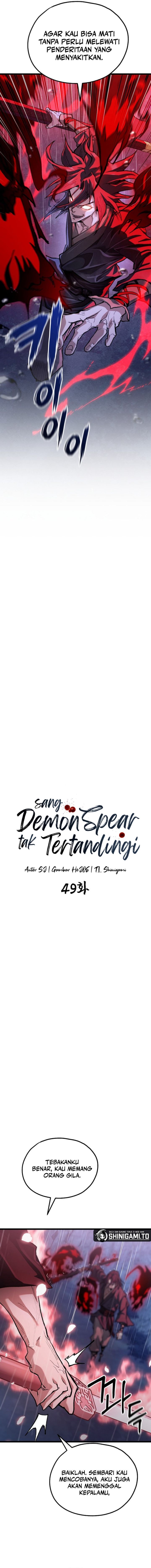 Baca Unrivaled Spear Demon - Chapter 49 halaman 6