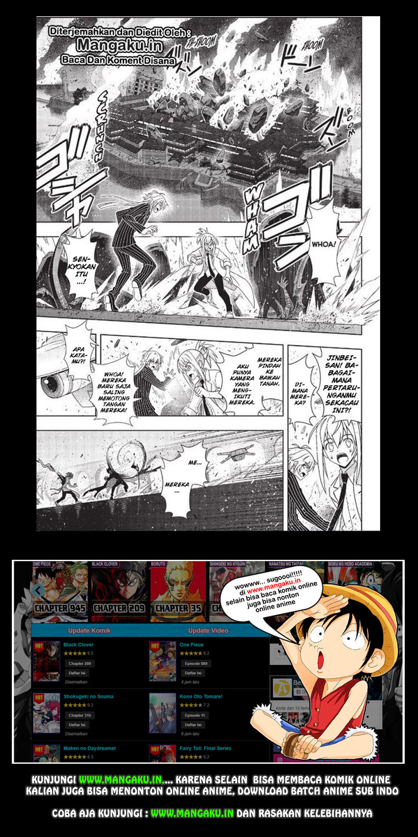 Baca UQ Holder! - Chapter 162 halaman 3