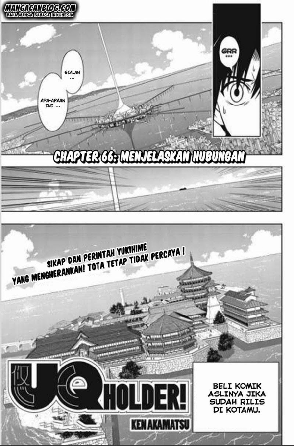 Baca UQ Holder! - Chapter 66 halaman 4