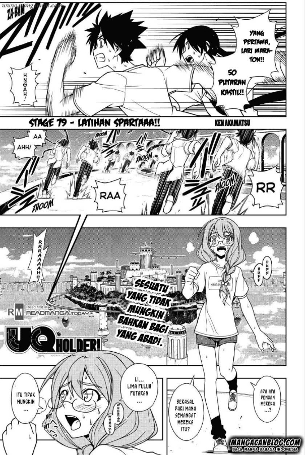 Baca UQ Holder! - Chapter 79 halaman 1