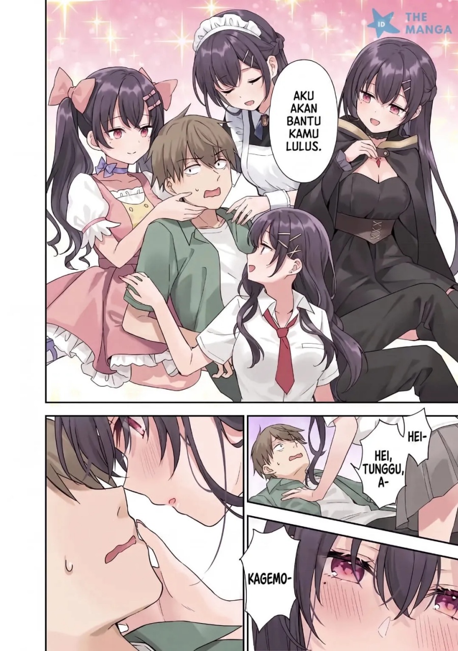 Baca Usotsuki Kanojo no Kagemori-san - Chapter 2 halaman 3