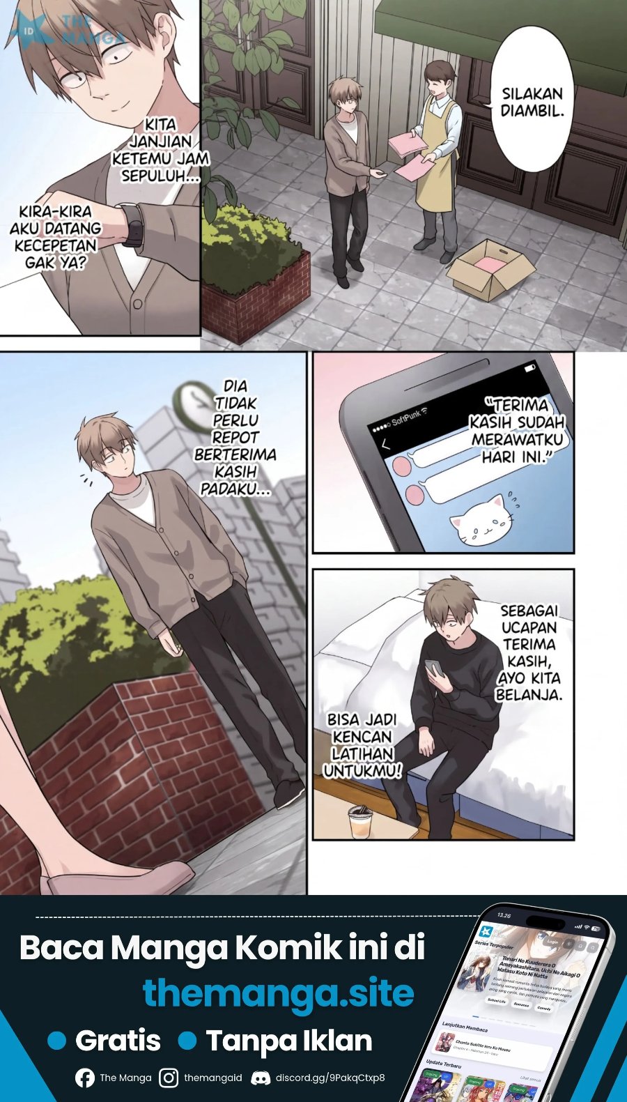 Baca Usotsuki Kanojo no Kagemori-san Chapter 5 Bahasa Indonesia page 8