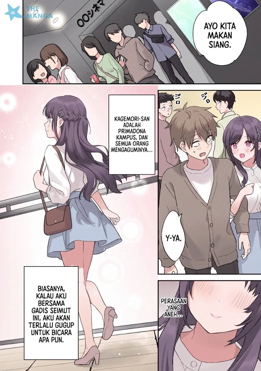 Baca Usotsuki Kanojo no Kagemori-san Chapter 5 Bahasa Indonesia page 22