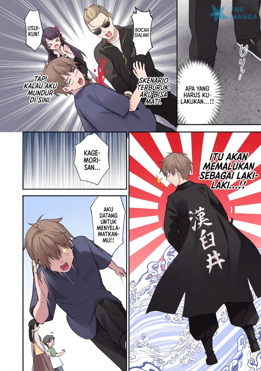 Baca Usotsuki Kanojo no Kagemori-san Chapter 6 Bahasa Indonesia page 26