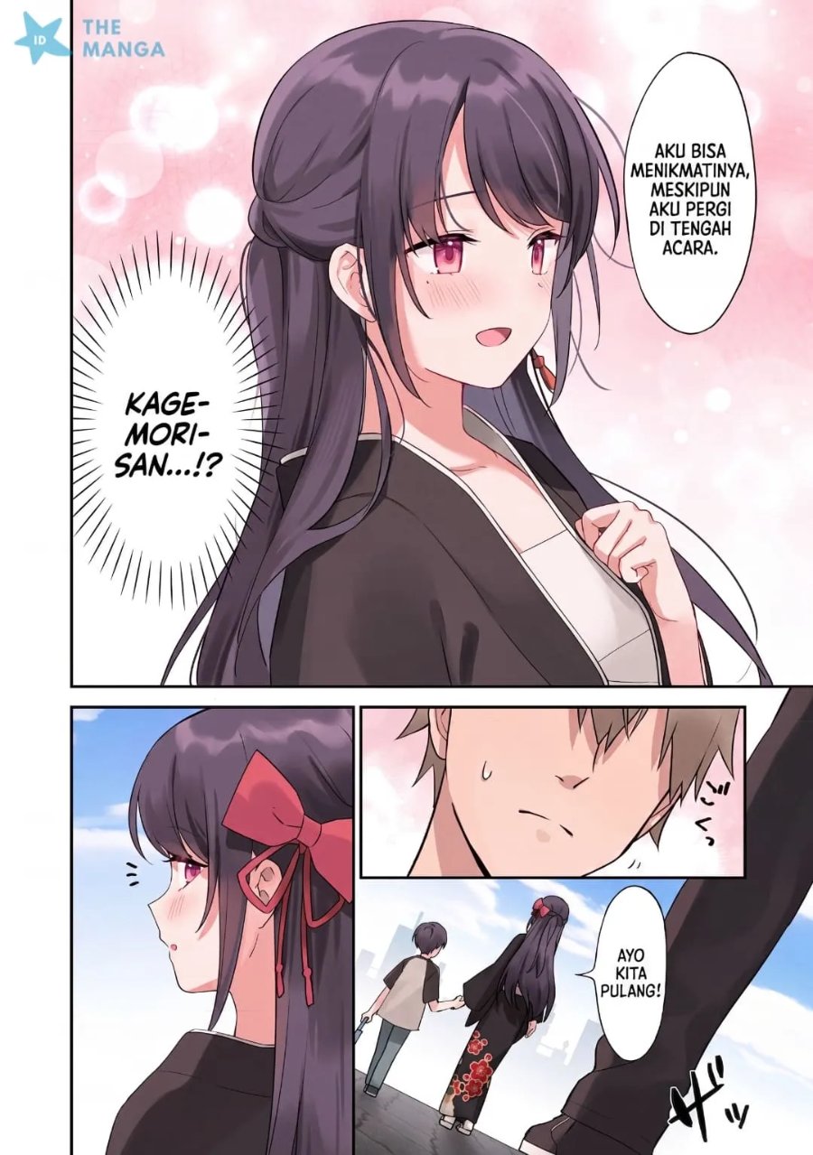 Baca Usotsuki Kanojo no Kagemori-san Chapter 6 Bahasa Indonesia page 42