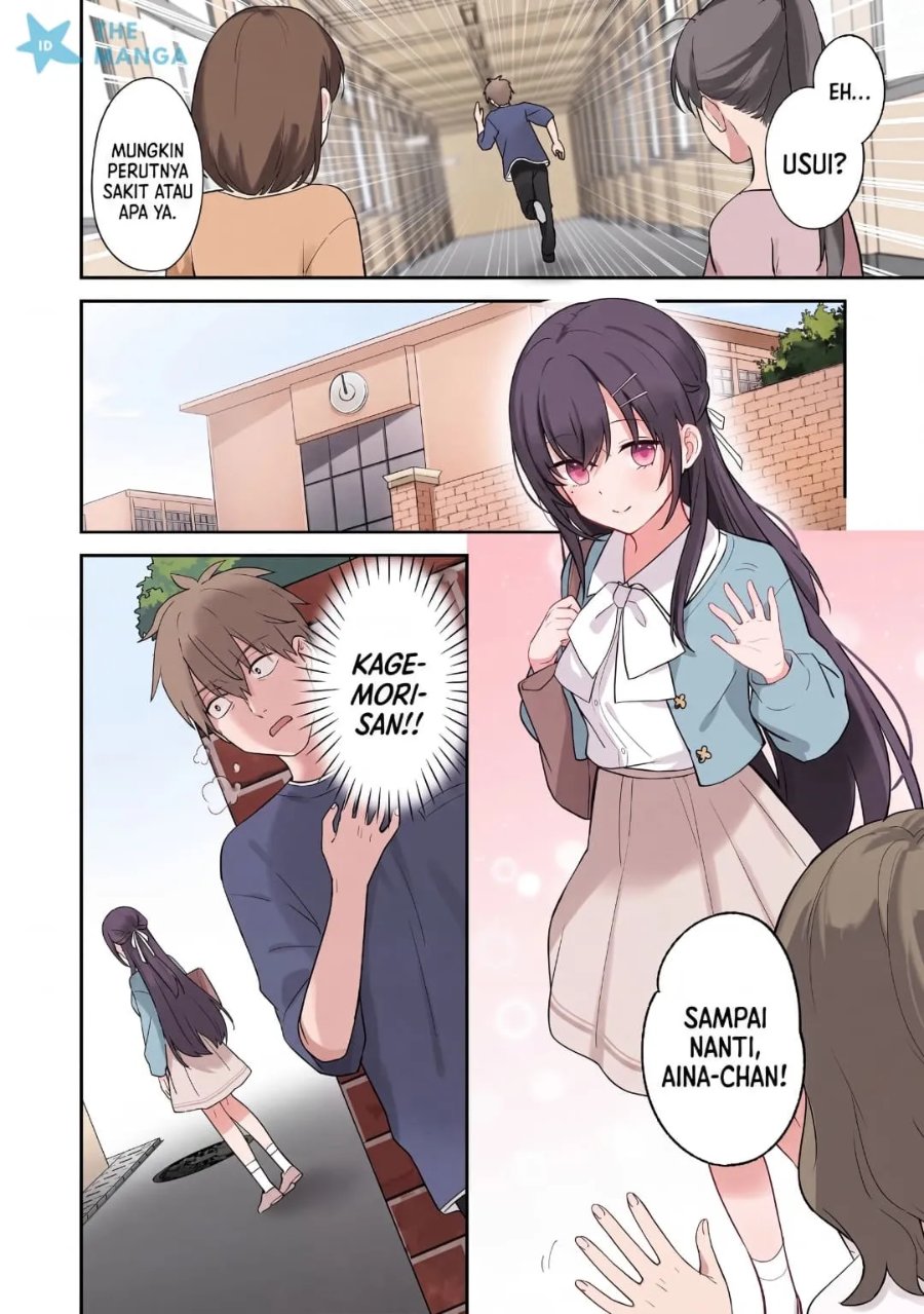 Baca Usotsuki Kanojo no Kagemori-san Chapter 6 Bahasa Indonesia page 18