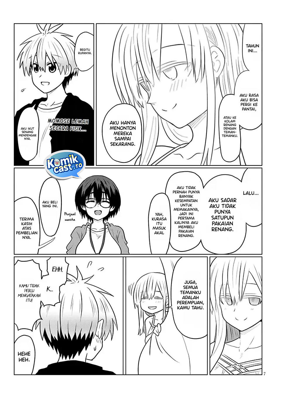 Baca Uzaki-chan wa Asobitai! - Chapter 131 halaman 5
