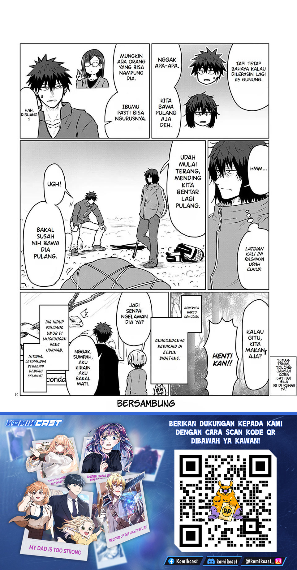 Baca Uzaki-chan wa Asobitai! - Chapter 132 halaman 15