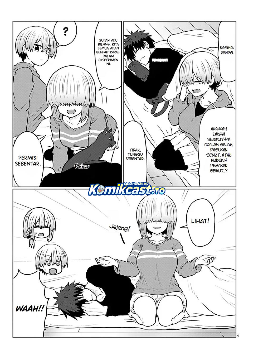 Baca Uzaki-chan wa Asobitai! - Chapter 133 halaman 10