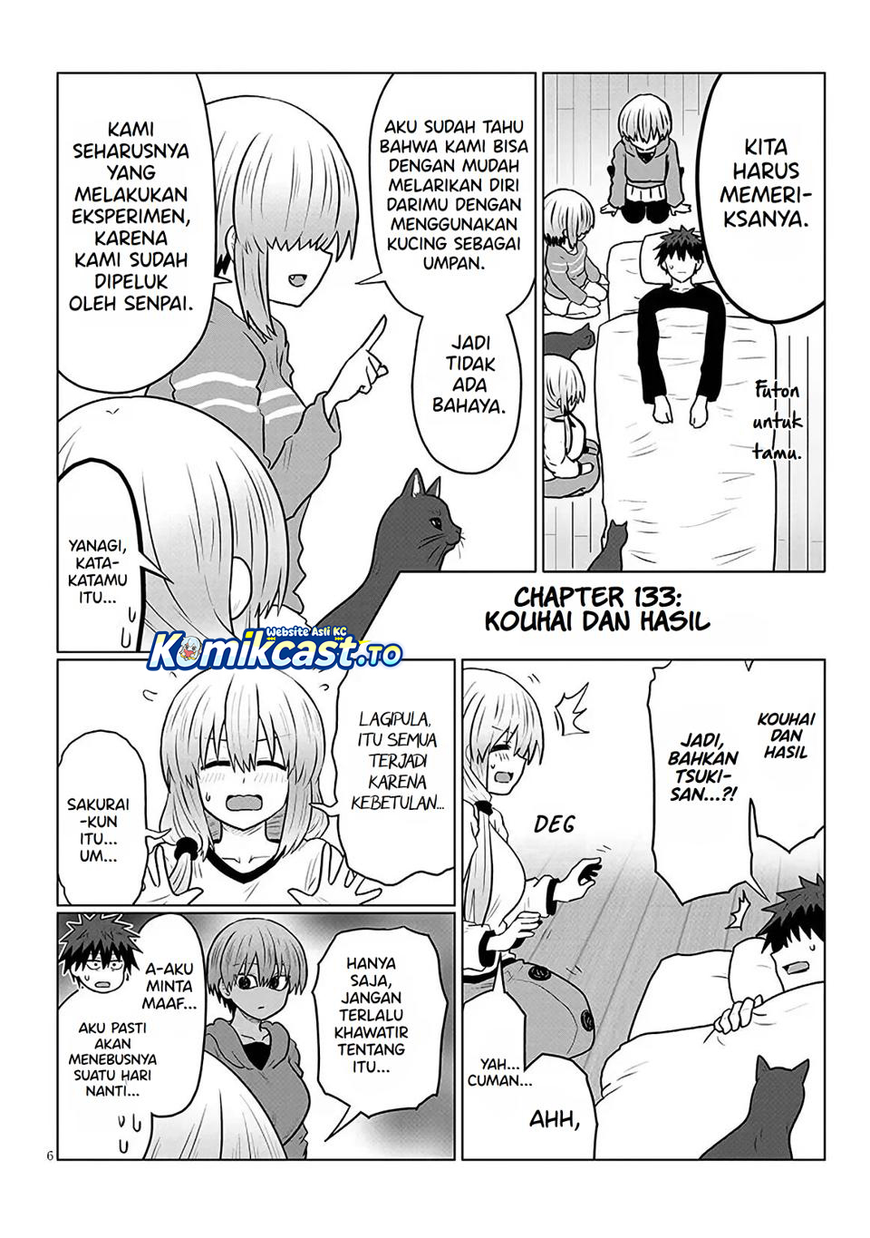 Baca Uzaki-chan wa Asobitai! - Chapter 133 halaman 7