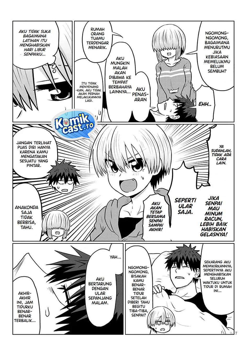 Baca Uzaki-chan wa Asobitai! - Chapter 133 halaman 8