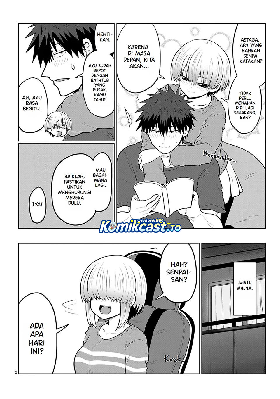 Baca Uzaki-chan wa Asobitai! - Chapter 134 halaman 3