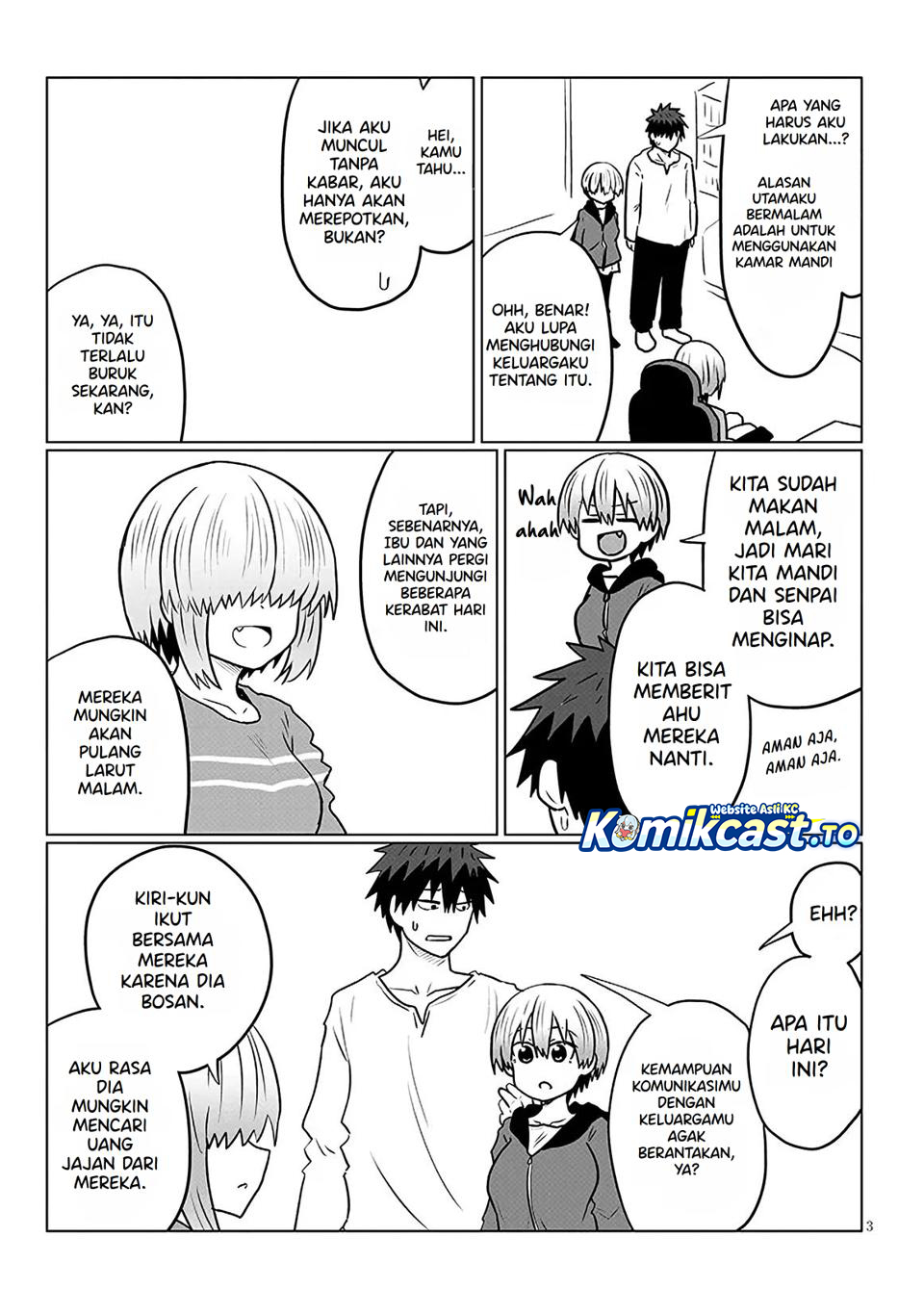 Baca Uzaki-chan wa Asobitai! - Chapter 134 halaman 4