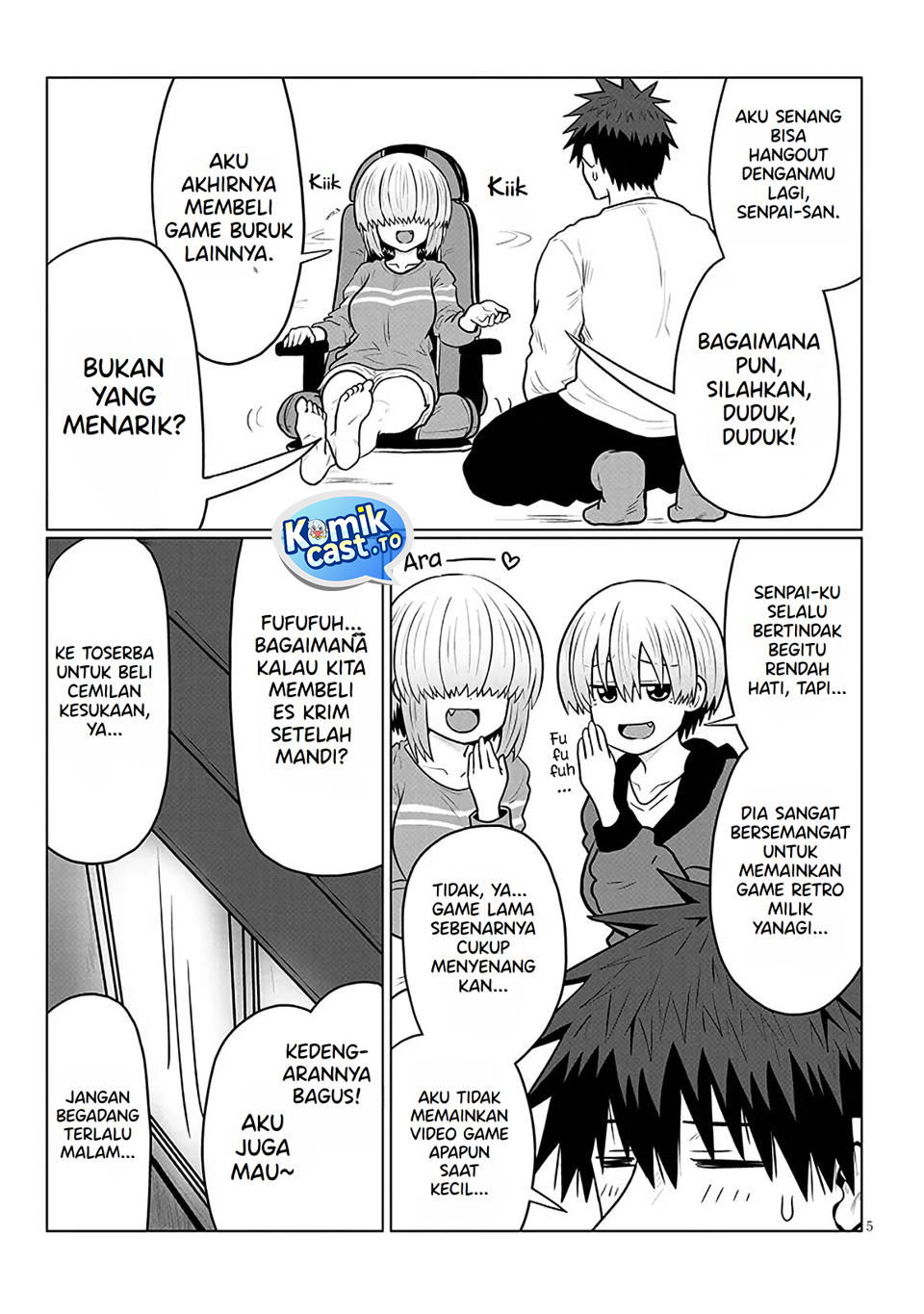 Baca Uzaki-chan wa Asobitai! - Chapter 134 halaman 6