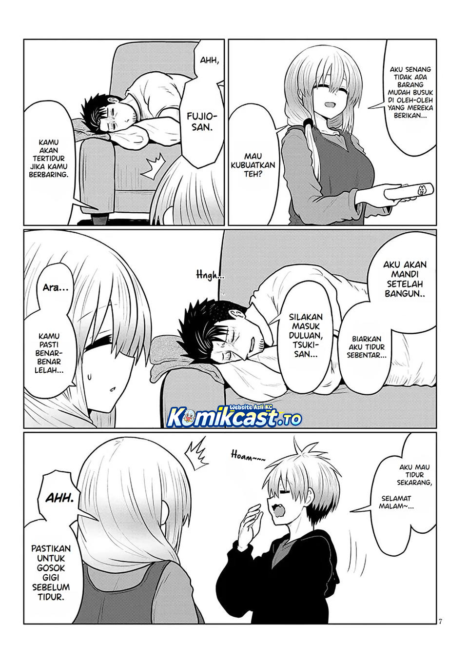 Baca Uzaki-chan wa Asobitai! - Chapter 134 halaman 8