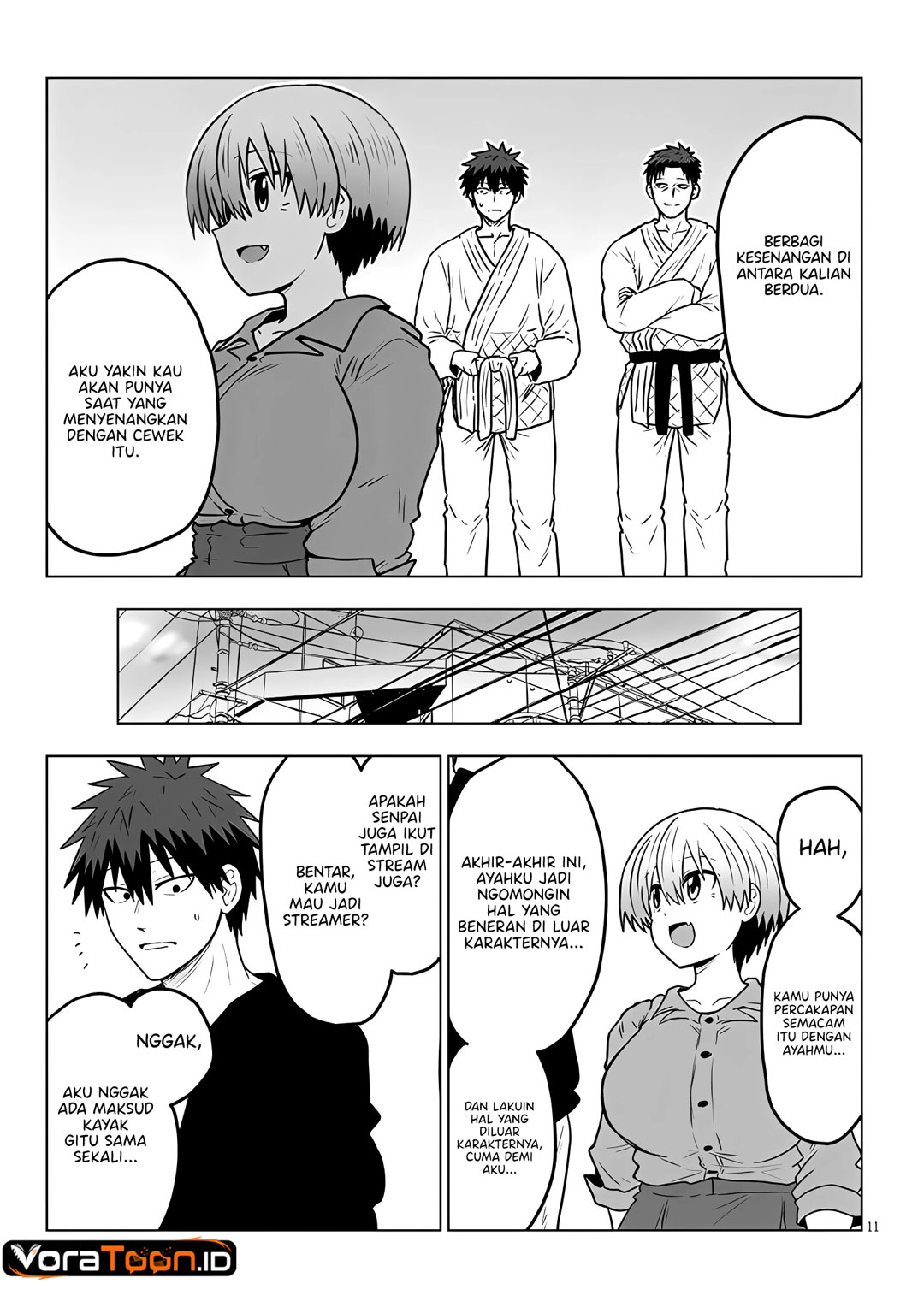 Uzaki-chan wa Asobitai! Chapter 141 - Page 12